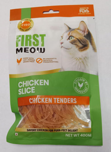 First Meow Treats For Cats - Chicken Slice